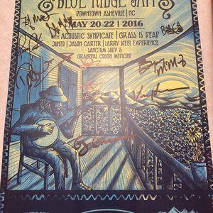 Signed Leftover Salmon Poster